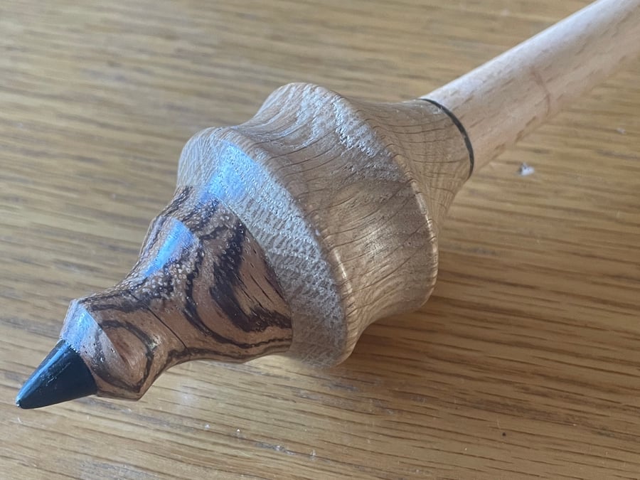Tibetan style supported spindle