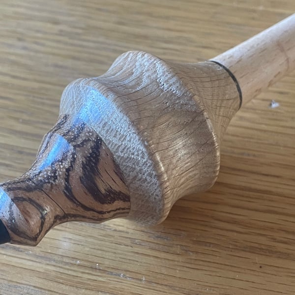Tibetan style supported spindle