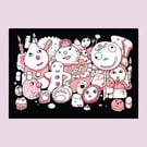 Sweets print by bongougobango
