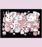 Sweets print by bongougobango