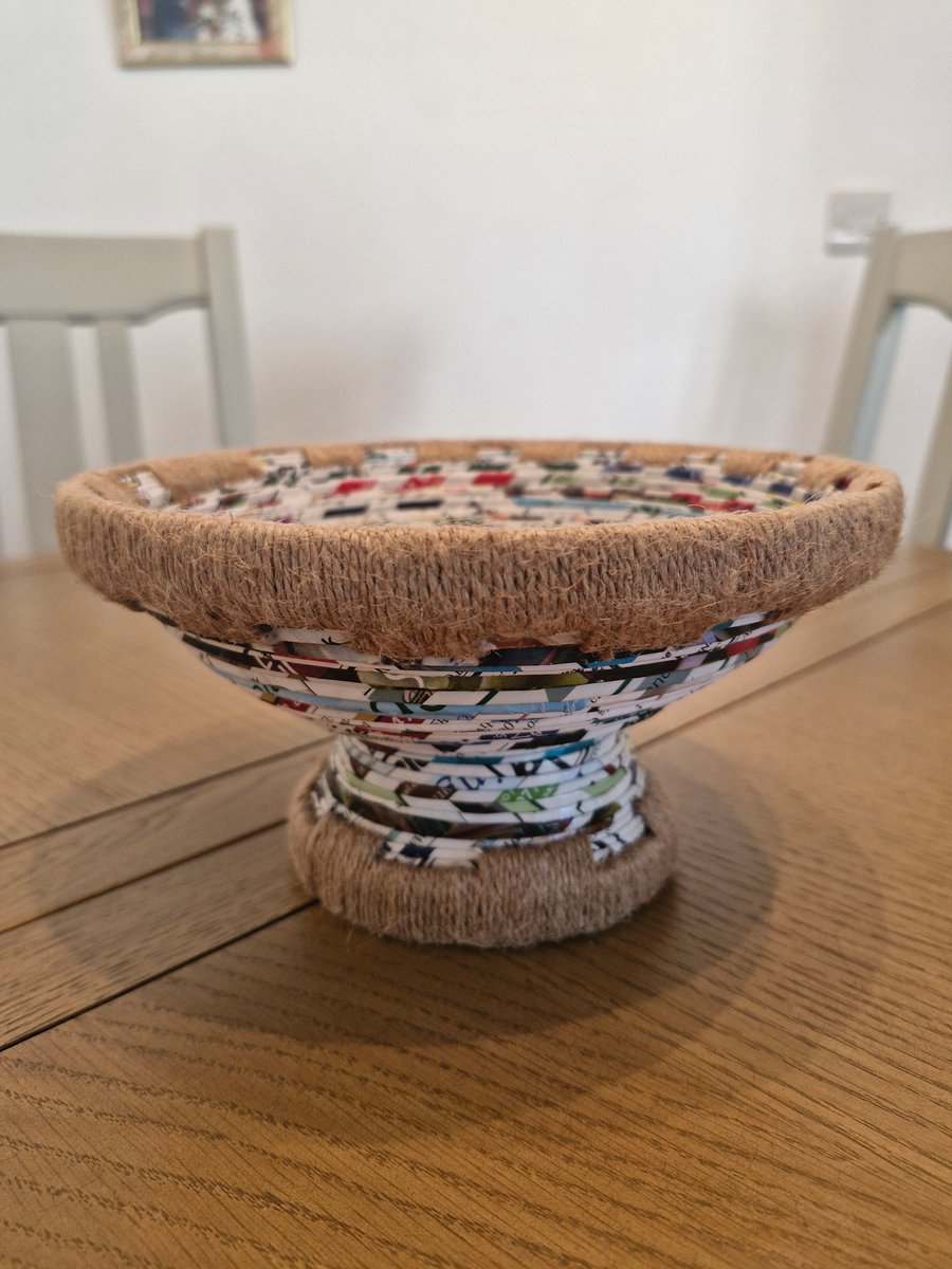 Decorative handmade bowl