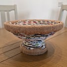 Decorative handmade bowl