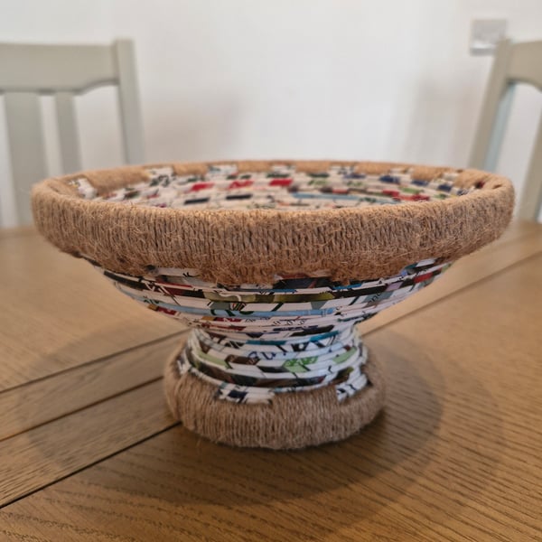 Decorative handmade bowl