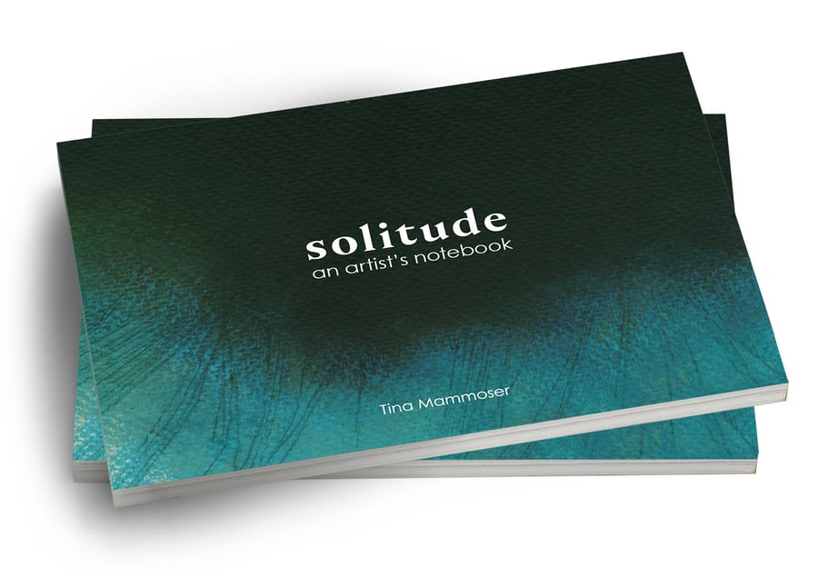 ARTIST BOOK - SOLITUDE - book of 100 paintings from 2020