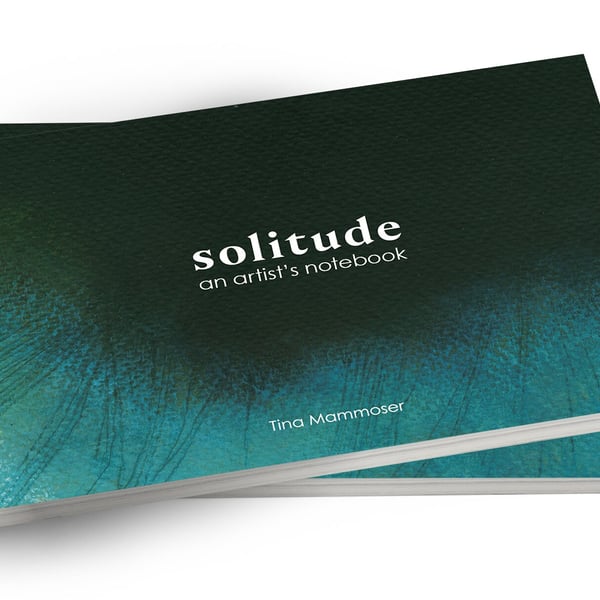 ARTIST BOOK - SOLITUDE - book of 100 paintings from 2020