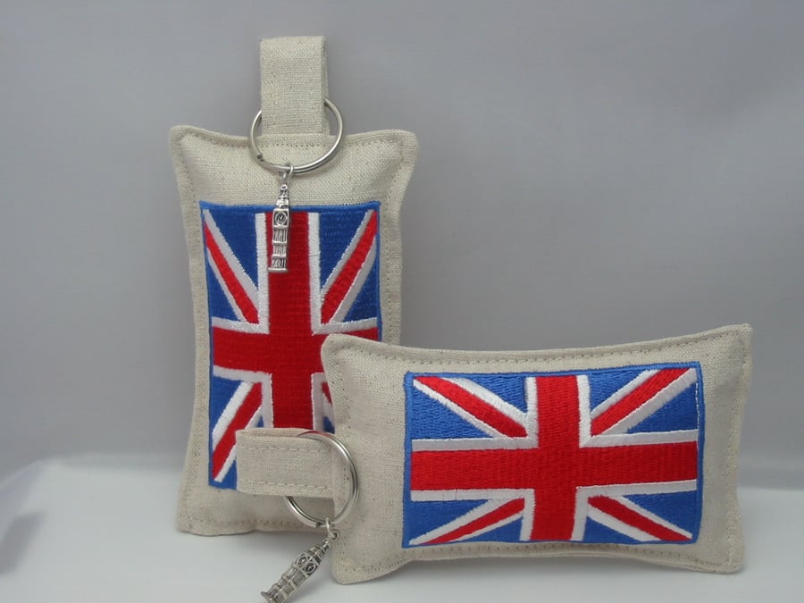 Union Jack Key ring PB8