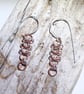 Copper and Sterling Silver Earrings (ERMMDGCM2) - UK Free Post - Image 3