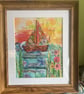 Sailing Boat Original Art