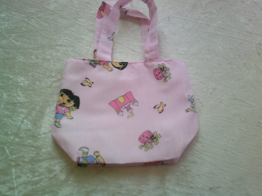 Dora The Explorer Child's Fabric Hand Bag