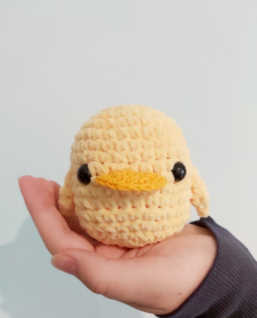 Duck Crochet Plushie Toy