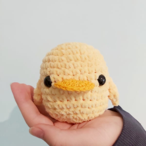 Duck Crochet Plushie Toy