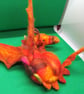 Needle Felted Dragon Handcrafted Sculpture - Image 2