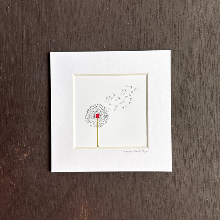 July Birthstone Wish 5" x 5"