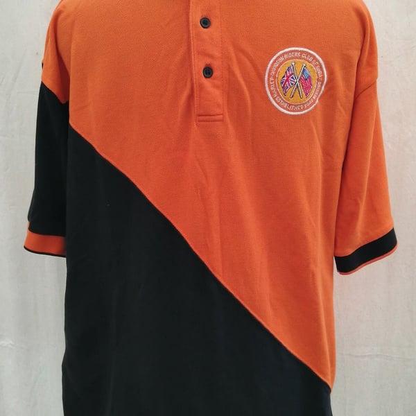 Vintage 1990's Harley Davidson - 'Riders Club of Great Britain' Polo Shirt size 