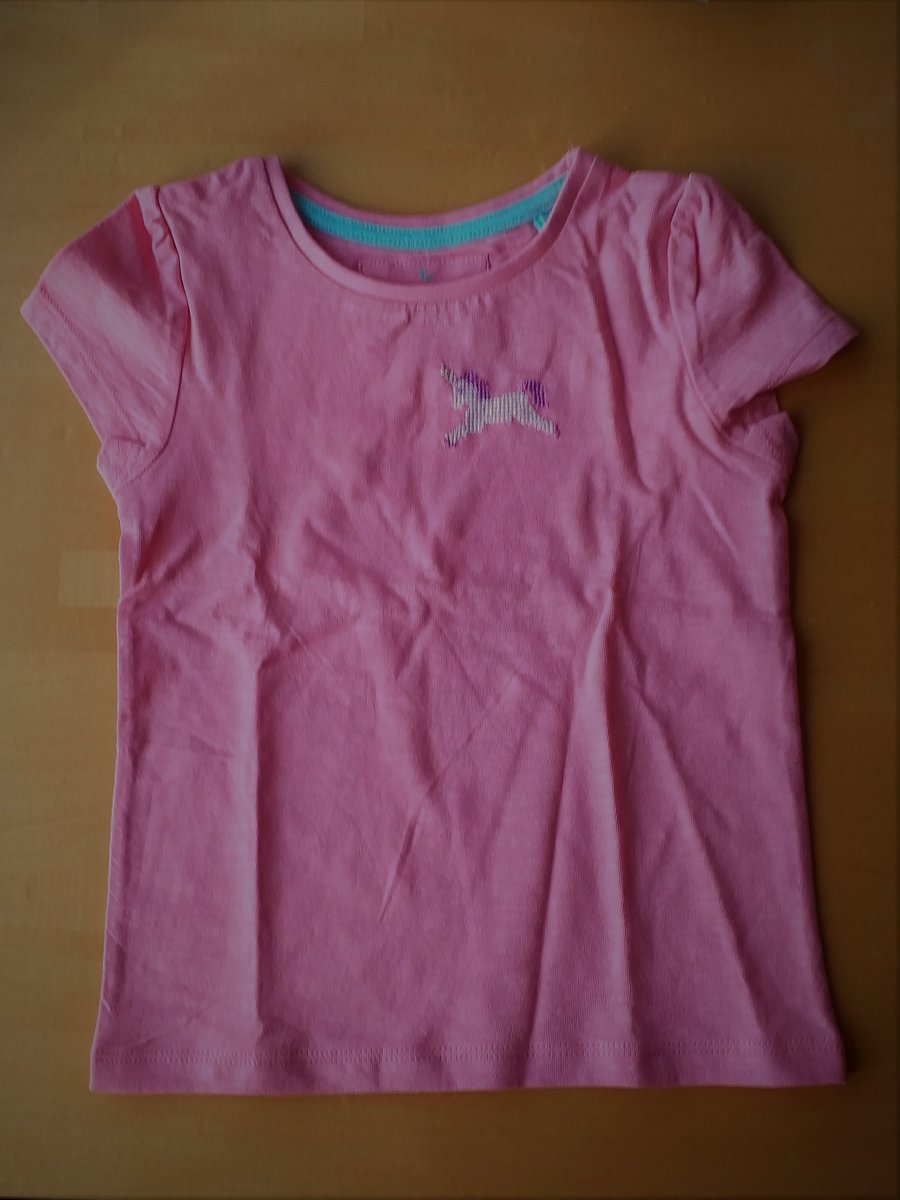 Pink Unicorn T-shirt Age 2-3