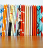 Hand Painted Patterned A5 Notebook - Image 2