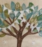 Tree Wedding Card: Woodland Textile Design - Image 2