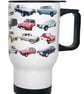Ford Classic Cars (British) - 14fl oz Stainless Steel Travel Mug