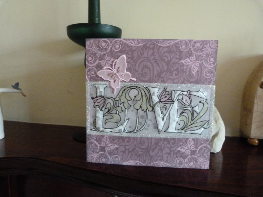 Art Deco Romantic  Card