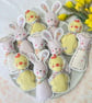 Easter Chick or Lamb Lavender Character