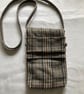 Perfectly petite Harris tweed crossbody flap bag. The Calin. - Image 2