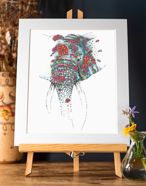 2 x Art Print offer ( Elephant and zebra)