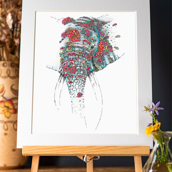 2 x Art Print offer ( Elephant and zebra)