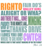 Welsh Sayings 1 coaster - Image 1