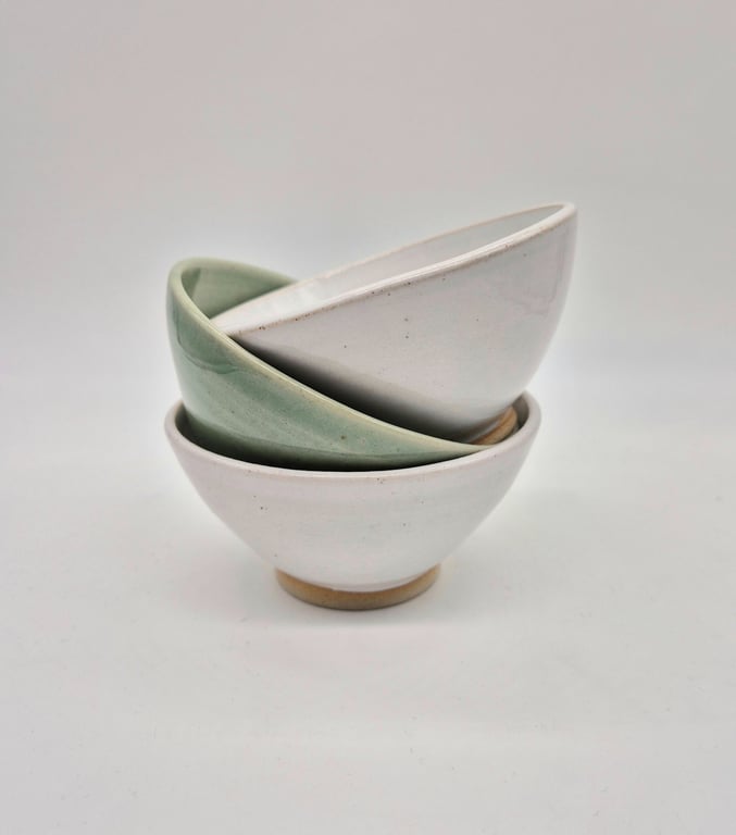 A Set of Three Ceramic Bowls