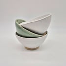 A Set of Three Ceramic Bowls