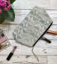 Hand Printed Linen Zipped Cosmetic Bag - Image 1