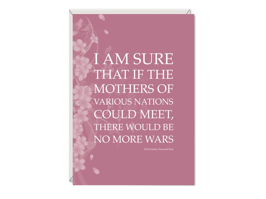 Howards End Greetings Card - E M Forster - Birthday Card for Mum