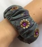 Fabric bracelet, cuff, bangle  - Image 3