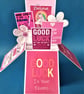 Girls Good Luck In Your Exam Card