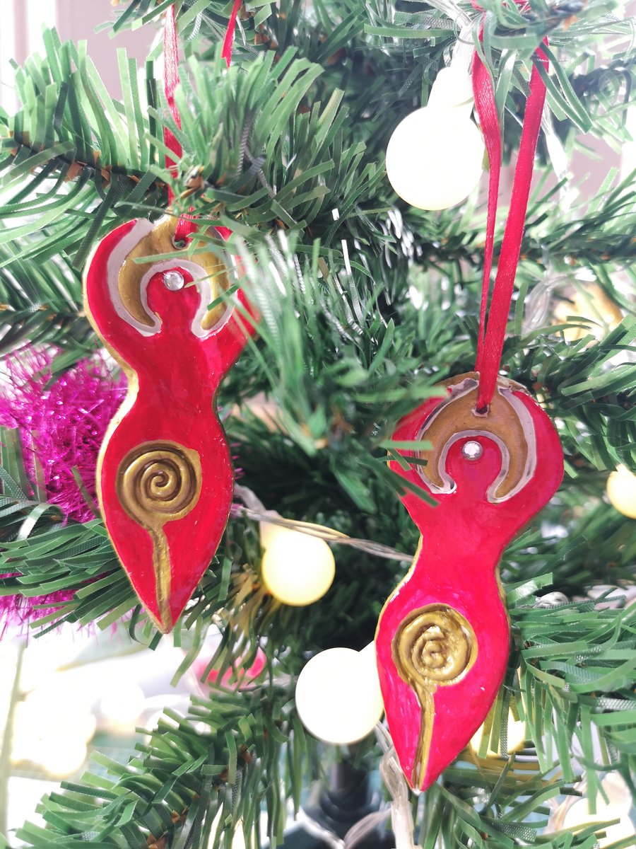 Red and Gold Goddess 