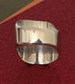 Silver  Ring - Signet Ring - Woman or Man's Ring - Handmade to order, all sizes - Image 3