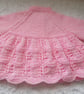 14" Newborn Matinee Coat & Hat - Image 4