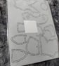 Easter Bunny Rabbit Acrylic Sewing Template - Image 3