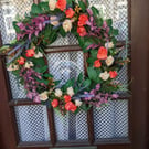 Artificial Rustic Rose Wreath
