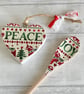 Christmas Hanging Heart Decoration in Emma Bridgewater Designs - Image 4