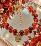 Carnelian Tree of Life Bracelet (Motivation & Confidence)