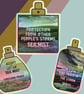 Perfectly Imperfect - Set of 3 Holographic Die Cut Stickers - 247