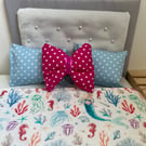 1:6 scale fashion doll bedding duvet bedspread barbie reversiblle