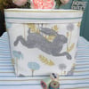 Bunny rabbit storage basket