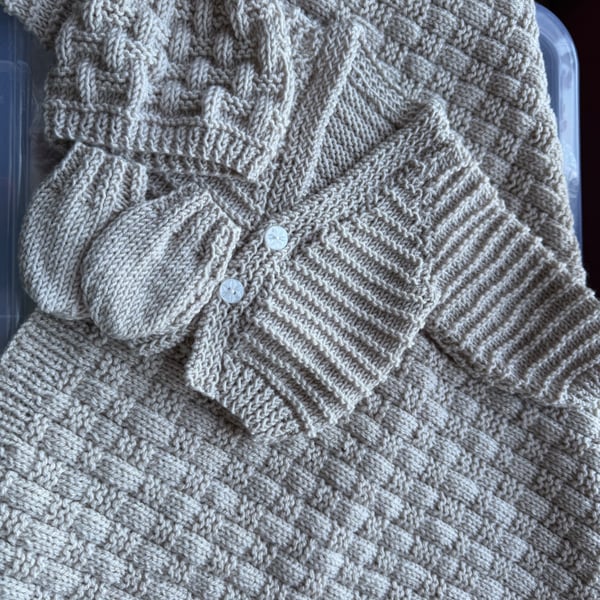 New baby gift set