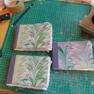 Imperfectly made cotton rag watercolour sketchbook printed marble cover seconds