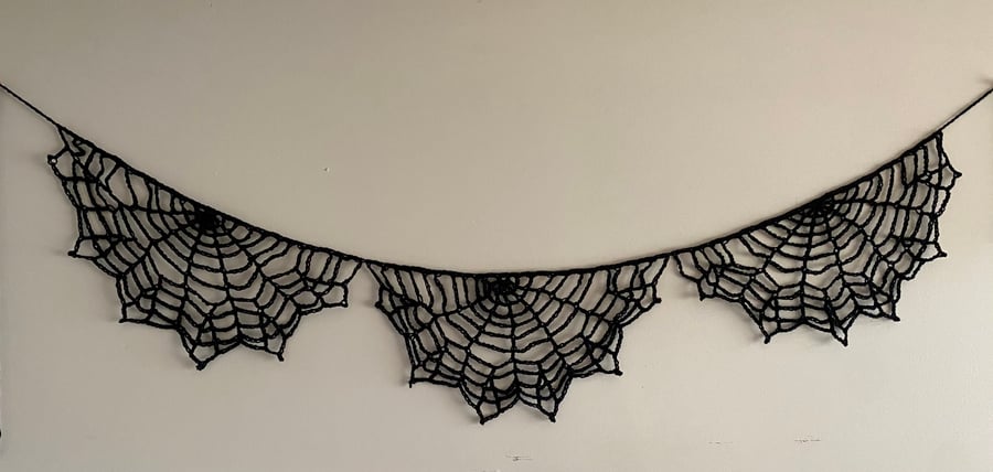 Spider Web Bunting Cobwebs for Halloween 