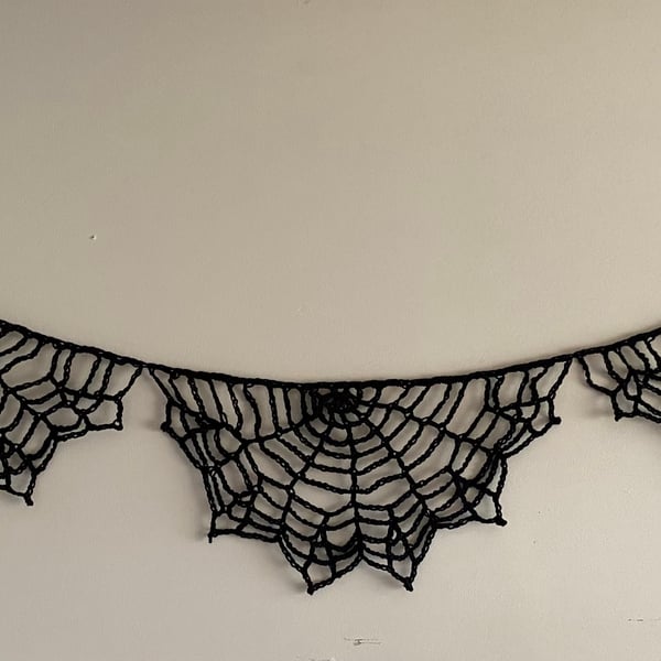 Spider Web Bunting Cobwebs for Halloween 