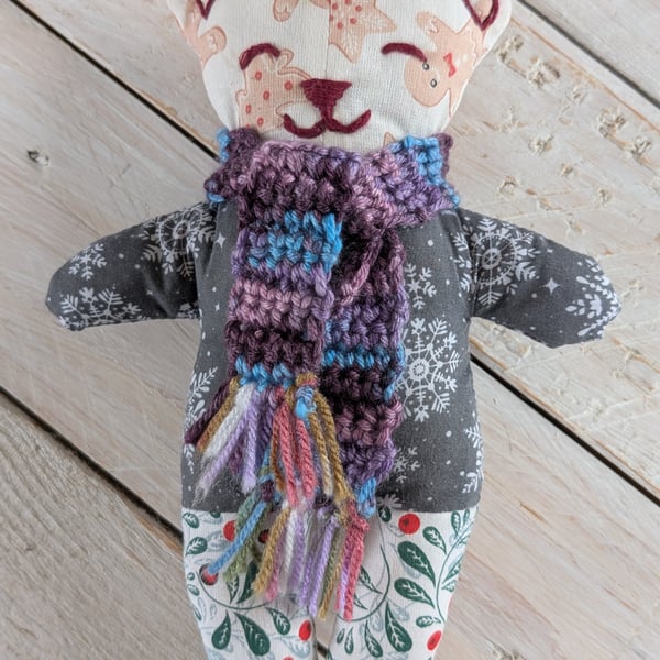 Handmade Fabric Bear 