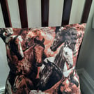 Horse Print Throw cushion cover
